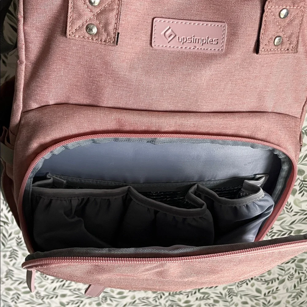 Stylish Pink Backpack - Picture 4 of 13